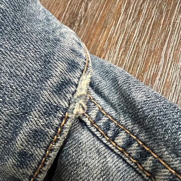 Lucky Brand The Tomboy Trucker Denim Jacket XL TG Blue Wash - Picture 4 of 14